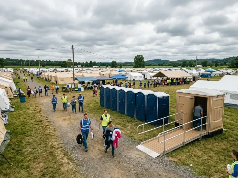 disaster-relief-camp-restrooms-010 — frequently asked questions, Dumpster & Portable Bathrooms Rental in Arkansas City, KS